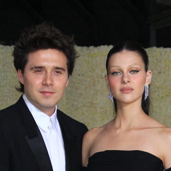 Brooklyn Beckham, Nicola Peltz - Photocall de la 2ème édition du gala annuel du musée de l'Académie à l'Academy Museum of Motion Pictures de Los Angeles, Californie, Etats-Unis, le 15 octobre 2022. © T. Lowe/Zuma Press/Bestimage 