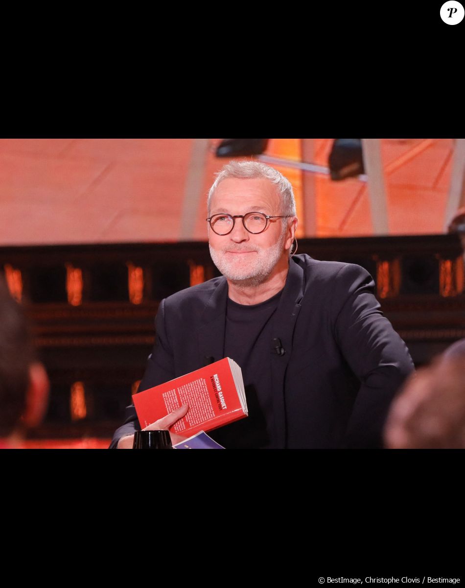 Exclusif - Laurent Ruquier sur le plateau de l'émission "On est en direct (OEED)" , présentée par L.Salamé et L.Ruquier, diffusée en direct sur France 2 aux studios Rive Gauche à Paris, France, le 28 mai 2022. © Christophe Clovis/Bestimage