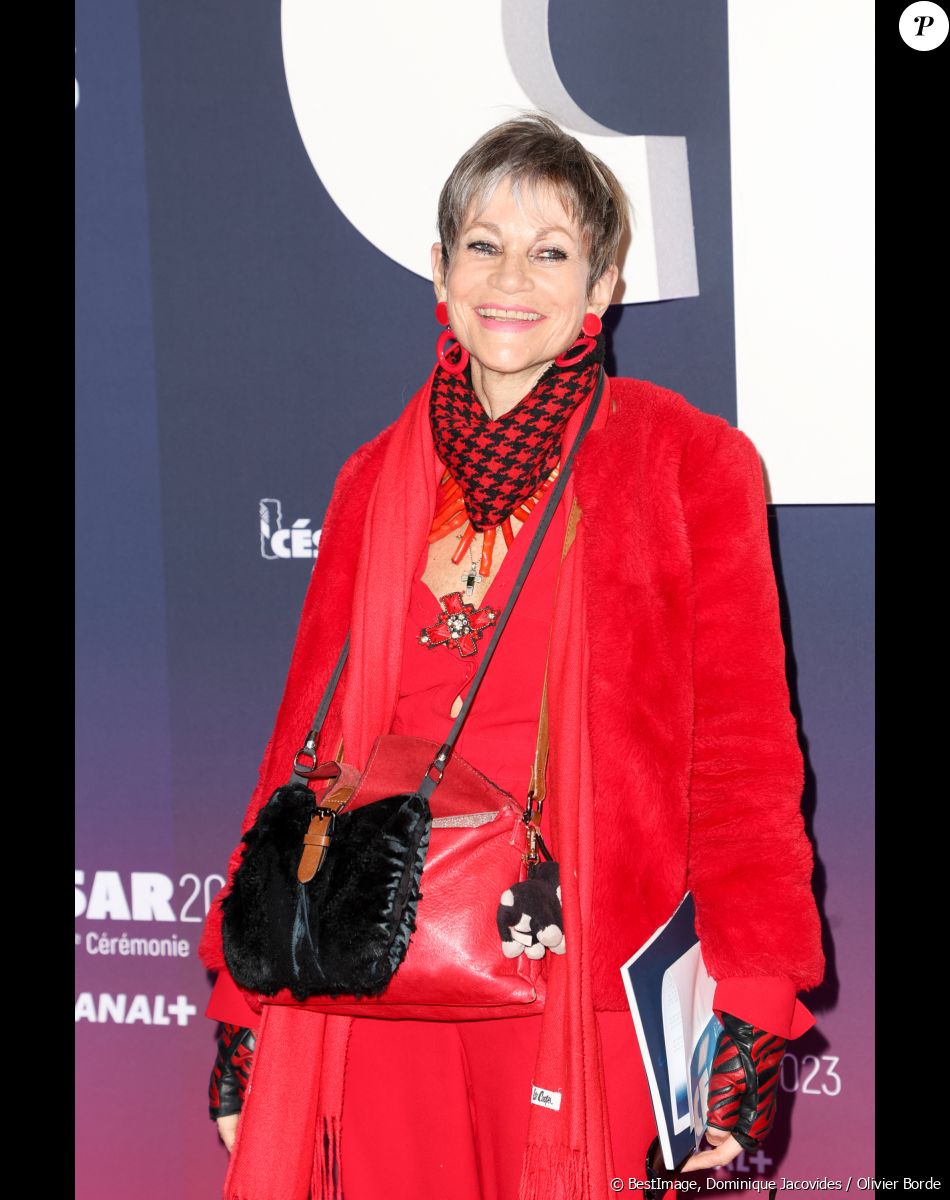 Isabelle Morini-Bosc au photocall de la 48ème cérémonie des César à l'Olympia à Paris le 24 février 2023 © Dominique Jacovides / Olivier Borde / Bestimage