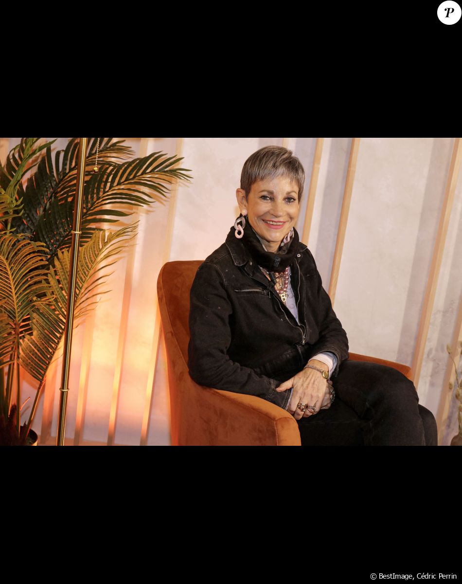 Portrait de Isabelle Morini-Bosc lors de l'enregistrement de l'émission "Chez Jordan" à Paris le 4 février 2022. © Cédric Perrin / Bestimage