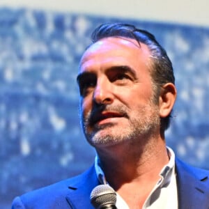 Jean Dujardin durant l'avant première mondiale au Grimaldi Forum à Monaco, le 9 février 2023, du film "Les gardiennes de la planète" réalisé par Jean-Albert Lièvre et raconté par J.Dujardin.  © Bruno Bebert / Bestimage 