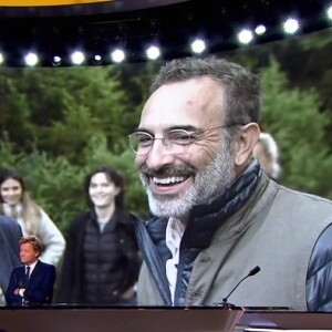 Jean Dujardin invité de Laurent Delahousse dans "20h30 le dimanche", dimanche 29 mars 2023.