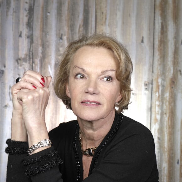 Portrait de Brigitte Lahaie lors de l'enregistrement de l'émission "Chez Jordan" à Paris le 27 février 2023. © Cédric Perrin / Bestimage