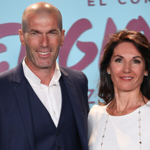 Véronique Zidane fête ses 51 ans !
Zinedine Zidane et sa femme Véronique - Première du documentaire "Le coeur de Sergio Ramos" à Madrid.
