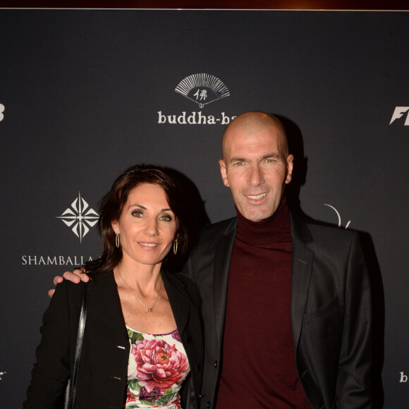 Zinedine Zidane et sa femme Véronique - A l'occasion des 20 ans de la victoire de l'équipe de France, les bleus 98 se sont rendus à un dîner organisé au Buddha Bar avec tous les joueurs et leur famille le 11 juin 2018. © Rachid Bellak/Bestimage