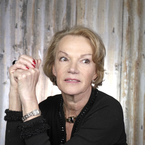 Portrait de Brigitte Lahaie lors de l'enregistrement de l'émission "Chez Jordan" à Paris le 27 février 2023. © Cédric Perrin / Bestimage  