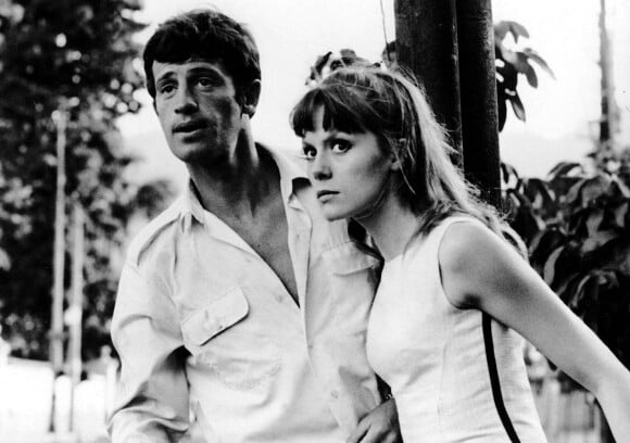 Françoise Dorléac avait joué dans Peur sur la Ville.
Jean-Paul Belmondo et Françoise Dorleac sur le tournage du film "L'homme de Rio". 1964 