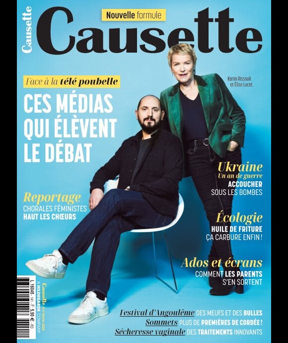 Couverture du magazine "Causette".