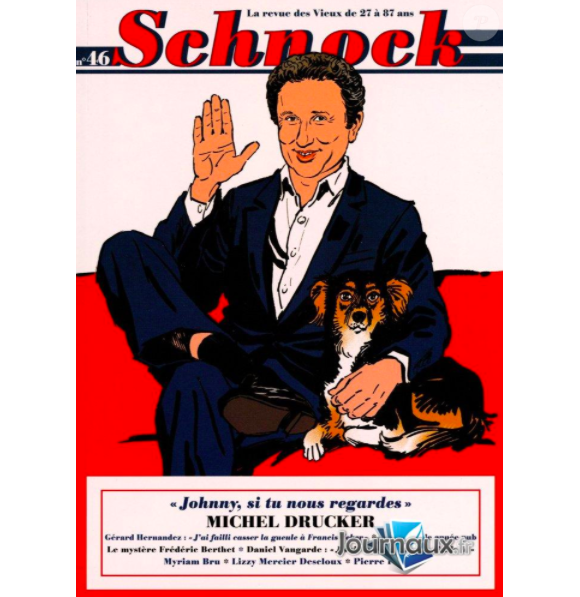 Couverture du magazine Schnock n°46, paru le 16 mars 2023.