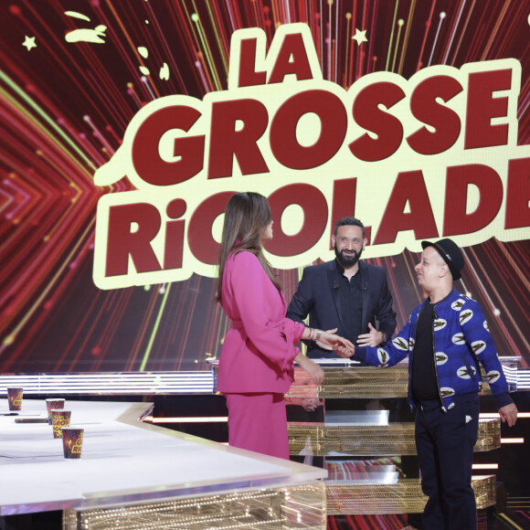 Exclusif - Diane Leyre, Cyril Hanouna, Booder - Enregistrement de l'émission "La grosse rigolade", présentée par Cyril Hanouna et diffusée le 23 mars sur C8 © Jack Tribeca / Bestimage 