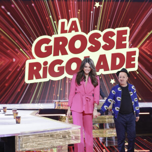 Exclusif - Diane Leyre, Booder - Enregistrement de l'émission "La grosse rigolade", présentée par Cyril Hanouna et diffusée le 23 mars sur C8 © Jack Tribeca / Bestimage 