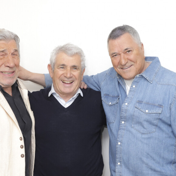 Exclusif - Jean-Pierre Castaldi, Michel Boujenah, Jean-Marie Bigard - Backstage - Enregistrement de l'émission "La grosse rigolade", présentée par Cyril Hanouna et diffusée le 23 mars sur C8 © Jack Tribeca / Bestimage 