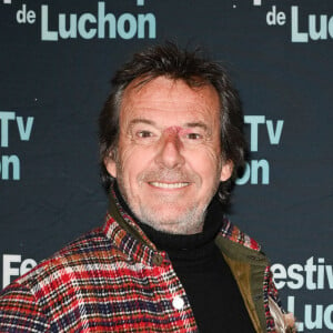 Jean-Luc Reichmann - Conférence de presse du Festival TV de Luchon au Studio Harcourt à Paris. Le 10 janvier 2023 © Coadic Guirec / Bestimage