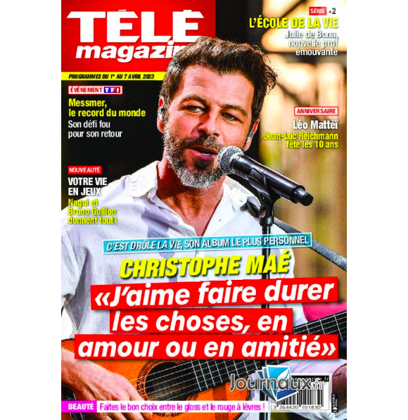 Couverture du Télé Magazine n°3516, paru le 21 mars 2023.