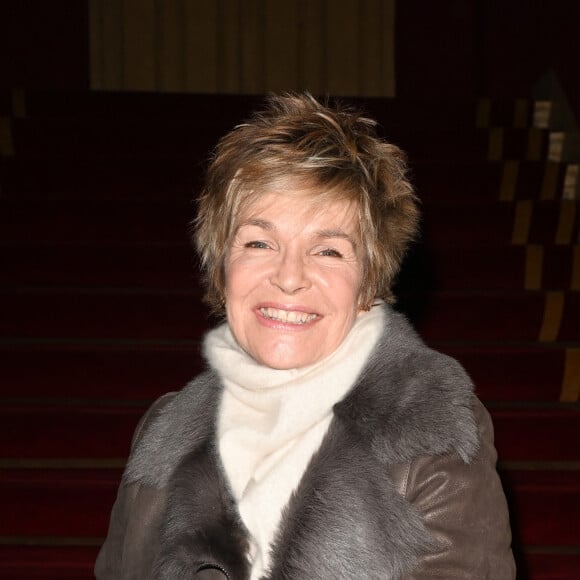 Exclusif - Véronique Jannot - 100ème de la pièce "Je préfère qu'on reste ensemble" au Théâtre des Variétés à Paris le 12 janvier 2023. © Coadic Guirec/Bestimage