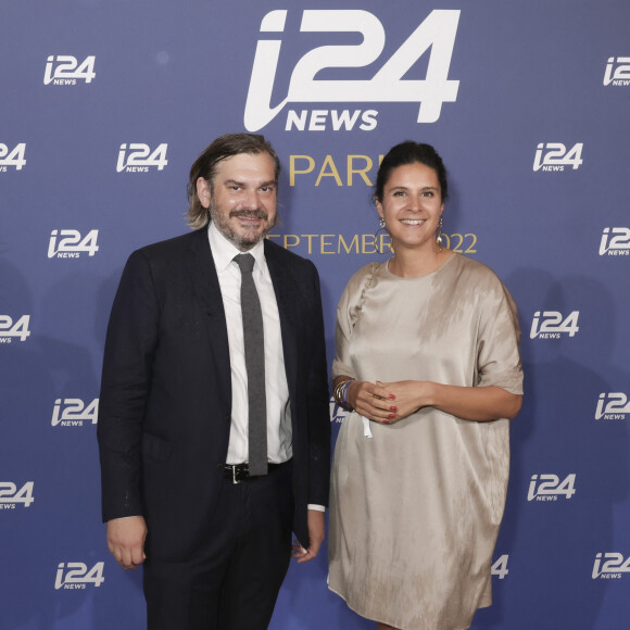 Apolline de Malherbe au photocall de la soirée de gala de la chaine i24News à Chaillot - Théâtre national de la Danse à l'occasion de la célébration du 2ème anniversaire de la signature des Accords d'Abraham, Paris le 5 septembre 2022. © Jack Tribeca / Bestimage