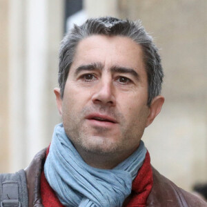 Francois Ruffin, député de la 1ère circonscription de la Somme se rend à l'audition du président-directeur général de Total Énergies devant la commission des affaires étrangères de l'assemblée nationale, Paris, le 9 novembre 2022. © Stéphane Lemouton / Bestimage 