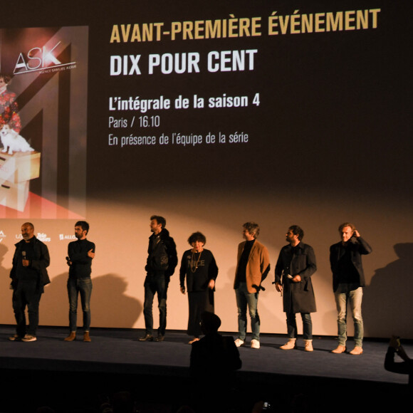 Thibault de Montalembert vit à Paris mais aime s'exiler dans la région bourguignonne dès qu'il en a l'occasion
Dominique Besnehard, Harold Valentin, Aurélien Larger, Thibault de Montalembert, Grégory Montel, Marc Fitoussi, Liliane Rovère, et Stéphane Freiss - Avant-première Label Series Mania "Dix pour cent" Saison 4, l'intégrale au cinéma UGC Normandie à Paris. © Coadic Guirec/Bestimage