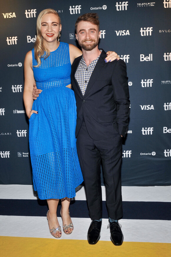 Il s'agit du premier enfant du couple qu'il forme avec Erin Darke
Daniel Radcliffe et sa compagne Erin Darke - Photocall du film “Weird: The Al Yankovic Story” lors de la 47ème édition du Festival International du Film de Toronto (TIFF) le 8 septembre 2022.