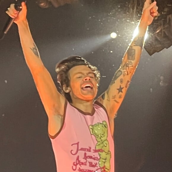 Harry Styles en concert à Inglewood, Los Angeles, Californie, Etats-Unis, le 9 novembre 2022.