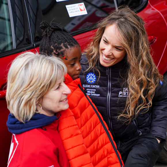 Exclusif - Elodie Fontan (pour l'association Mécénat Chirurgie Cardiaque) lors de la 4ème édition du challenge automobile caritatif "Talon Piste" sur le circuit Bugatti au Mans le 19 mars 2023. Après 3 ans de succès, plus de 50 000 euros de dons reversés aux associations... le célèbre challenge automobile caritatifféminin est revenu pour une fantastique 4ème édition au Mans. Des personnalités féminines relèvent un défi inédit en pilotantau profit d'associations caritatives accompagnées d'un coach reconnu. 3 000 euros seront directement versés à l'association de chaque ambassadrice, le reste étant cumulé et réparti pour les 3 associations du podium. Par exemple, pour 20 équipages engagés : au moins 10 000 euros pour la première place, 6 000 euros pour la seconde et 4 000 euros pour la troisième. Et 10 euros reversés au profit des associations sur chaque entrées visiteurs. Les gagnantes de l'édition 2023 : Justine Dupont, 1ère place pour l'association Fédération Nationale Solidarité Femmes Caterina Murino 2 ème place en Aston Martin pour Amref Health Africa Clara Marz, 3ème place sur McLaren pour Imagine for Margo. plus de 8000 euros de dons vont être distribués aux associations. © Anne-Sophie Guebey / Bestimage 