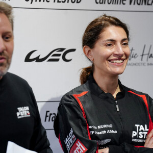 Exclusif - Caterina Murino (pour l'association Amref Health Africa) lors de la 4ème édition du challenge automobile caritatif "Talon Piste" sur le circuit Bugatti au Mans le 19 mars 2023. Après 3 ans de succès, plus de 50 000 euros de dons reversés aux associations... le célèbre challenge automobile caritatifféminin est revenu pour une fantastique 4ème édition au Mans. Des personnalités féminines relèvent un défi inédit en pilotantau profit d'associations caritatives accompagnées d'un coach reconnu. 3 000 euros seront directement versés à l'association de chaque ambassadrice, le reste étant cumulé et réparti pour les 3 associations du podium. Par exemple, pour 20 équipages engagés : au moins 10 000 euros pour la première place, 6 000 euros pour la seconde et 4 000 euros pour la troisième. Et 10 euros reversés au profit des associations sur chaque entrées visiteurs. Les gagnantes de l'édition 2023 : Justine Dupont, 1ère place pour l'association Fédération Nationale Solidarité Femmes Caterina Murino 2 ème place en Aston Martin pour Amref Health Africa Clara Marz, 3ème place sur McLaren pour Imagine for Margo. plus de 8000 euros de dons vont être distribués aux associations. © Anne-Sophie Guebey / Bestimage 