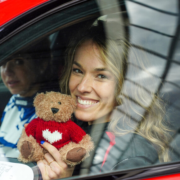 Exclusif - Elodie Fontan (pour l'association Mécénat Chirurgie Cardiaque) lors de la 4ème édition du challenge automobile caritatif "Talon Piste" sur le circuit Bugatti au Mans le 19 mars 2023. Après 3 ans de succès, plus de 50 000 euros de dons reversés aux associations... le célèbre challenge automobile caritatifféminin est revenu pour une fantastique 4ème édition au Mans. Des personnalités féminines relèvent un défi inédit en pilotantau profit d'associations caritatives accompagnées d'un coach reconnu. 3 000 euros seront directement versés à l'association de chaque ambassadrice, le reste étant cumulé et réparti pour les 3 associations du podium. Par exemple, pour 20 équipages engagés : au moins 10 000 euros pour la première place, 6 000 euros pour la seconde et 4 000 euros pour la troisième. Et 10 euros reversés au profit des associations sur chaque entrées visiteurs. Les gagnantes de l'édition 2023 : Justine Dupont, 1ère place pour l'association Fédération Nationale Solidarité Femmes Caterina Murino 2 ème place en Aston Martin pour Amref Health Africa Clara Marz, 3ème place sur McLaren pour Imagine for Margo. plus de 8000 euros de dons vont être distribués aux associations. © Anne-Sophie Guebey / Bestimage 