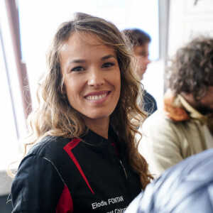 Exclusif - Elodie Fontan (pour l'association Mécénat Chirurgie Cardiaque) lors de la 4ème édition du challenge automobile caritatif "Talon Piste" sur le circuit Bugatti au Mans le 19 mars 2023. Après 3 ans de succès, plus de 50 000 euros de dons reversés aux associations... le célèbre challenge automobile caritatifféminin est revenu pour une fantastique 4ème édition au Mans. Des personnalités féminines relèvent un défi inédit en pilotantau profit d'associations caritatives accompagnées d'un coach reconnu. 3 000 euros seront directement versés à l'association de chaque ambassadrice, le reste étant cumulé et réparti pour les 3 associations du podium. Par exemple, pour 20 équipages engagés : au moins 10 000 euros pour la première place, 6 000 euros pour la seconde et 4 000 euros pour la troisième. Et 10 euros reversés au profit des associations sur chaque entrées visiteurs. Les gagnantes de l'édition 2023 : Justine Dupont, 1ère place pour l'association Fédération Nationale Solidarité Femmes Caterina Murino 2 ème place en Aston Martin pour Amref Health Africa Clara Marz, 3ème place sur McLaren pour Imagine for Margo. plus de 8000 euros de dons vont être distribués aux associations. © Anne-Sophie Guebey / Bestimage 