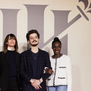 Une séance de cinéma qui a fait crépiter les flashes
Exclusif - Sophie Marceau, son fils Vincent Żuławski, Eye Haïdara - Photocall de l'avant-première du film "Les Trois Mousquetaires : D'Artagnan" aux Invalides à Paris le 21 mars 2023. © Moreau / Jacovides / Guirec / Bestimage