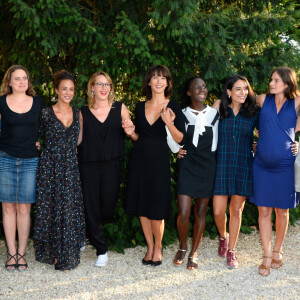 Benjamin Siksou, Alice Belaïdi, Sophie Marceau, Eye Haidara, Nailia Harzoun, Aurore Broutin enceinte, Anne Le Ny - 9ème Festival du Film Francophone d'Angoulême - Jour 5, le 26 août 2016. © Coadic Guirec/Bestimage