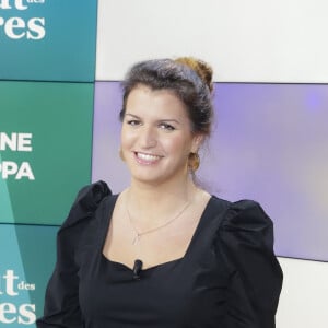 Exclusif - Marlène Schiappa - Marlène Schiappa est l'invitée de V.Bénaïm dans son émission Le Gout des Autres, enregistrée le 16/02/2023 et diffusée le 05/03/2023 sur I24 News - Paris le 16/02/2023 - © Jack Tribeca / Bestimage 