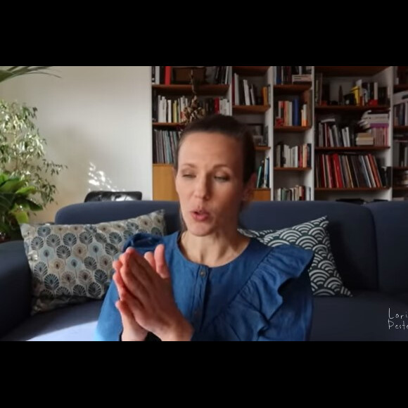 Lorie Pester sur Youtube. Le 1er avril 2023.