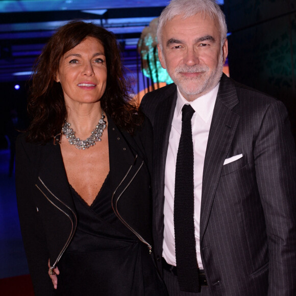 Le journaliste est amoureux de Catherine
Pascal Praud et sa femme Catherine - Cérémonie de clôture du 7 ème Festival de cinéma et musique de film de La Baule, le 26 juin 2021. 