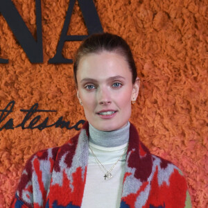 Le mannequin et mère de famille a co-fondé sa première entreprise de boisson avec sa meilleure amie qu'elle manage en parallèle de sa vie de famille. 
Constance Jablonski au photocall de la soirée Zegna x The Elder Statesman à Paris lors de la fashion week prêt-à-porter féminin automne-hiver 2023-24 le 27 février 2023. © Giancarlo Gorassini / Bestimage 