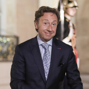 Stéphane Bern a évoqué son éducation
Stéphane Bern - Le président de la République et la première dame recoivent le Premier ministre de la République Hellénique et son épouse pour un diner de travail, au palais de l'Elysée, Paris