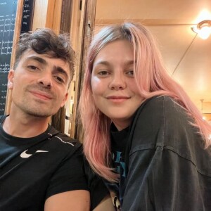 Louane et Florian Rossi sur Instagram. Le 31 décembre 2022.