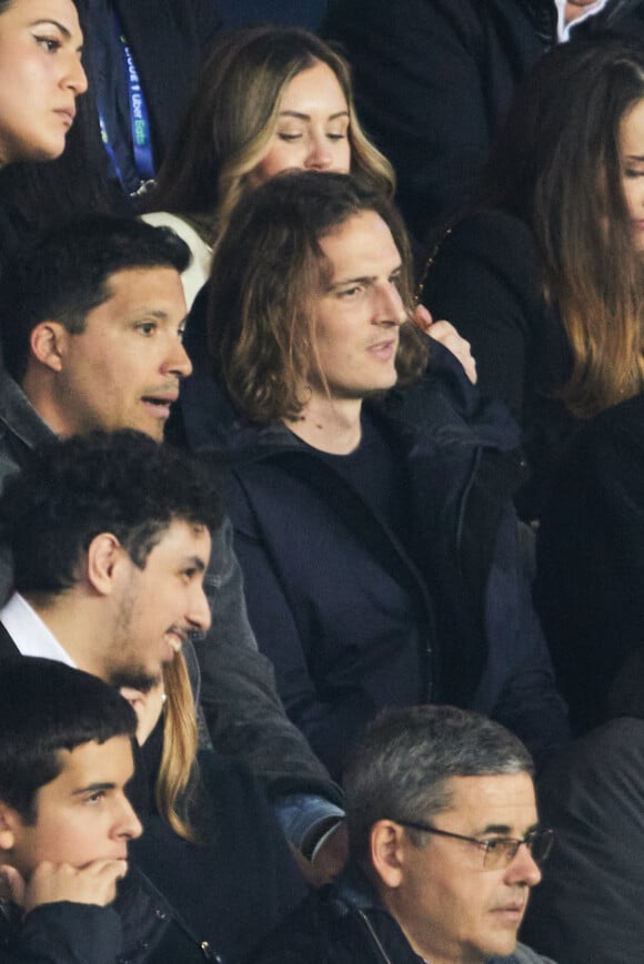 Paul de Saint Sernin - People en tribunes lors du match de championnat de Ligue 1 Uber Eats opposant le Paris Saint-Germain (PSG) au RC Lens (3-1) au Parc des Princes à Paris le 15 avril 2023. © Cyril Moreau/Bestimage 