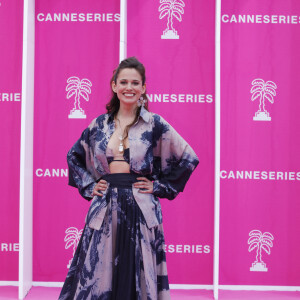 Lucie Lucas (Cannes Confidential) - Photocall (tapis rose) du festival Canneseries saison 6 au palais des festivals à Cannes le 16 avril 2023. © Denis Guignebourg / Bestimage