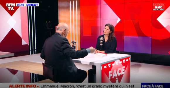Apolline de Malherbe a reçu Patrick Buisson dans son émission "Face à Face" sur BFMTV