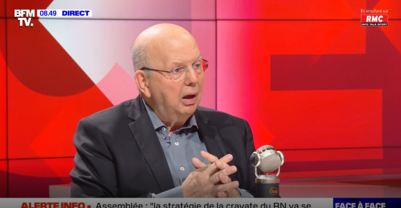 Apolline de Malherbe a reçu Patrick Buisson dans son émission "Face à Face" sur BFMTV