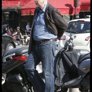 Archive - Patrick Buisson dans le XVIIème arrondissement à Paris, le 14 avril 2013. © Alain Guizard/Bestimage