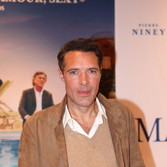 A ses côtés sa maman Joëlle Bercot et son regretté père, Guy Bedos...
Nicolas Bedos lors de la présentation du film "Mascarade" au cinéma UGC Ciné Cité de Bordeaux, le 21 octobre 2022. © Jean-Marc Lhomer/Bestimage