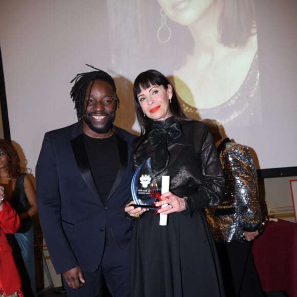 Sly Johnson et sa compagne Mathilda May - 45ème édition de la cérémonie des Best de Massimo Gargia au cercle de l'Union Interalliée à Paris, France, le 27 janvier 2023. © Rachid Bellak/Bestimage