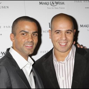 Leur divorce a été prononcé en 2010
Tony Parker et son ami DJ Cut Killer