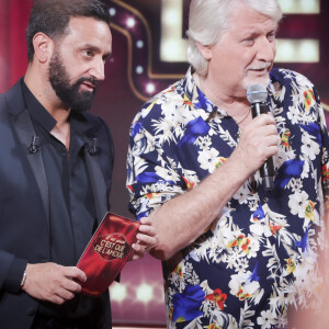 Cyril Hanouna, Patrick Sébastien - Enregistrement de l'émission "C'est génial, c'est que de l'amour", présentée par C.Hanouna et diffusée le 25 avril sur C8 © Jack Tribeca / Bestimage