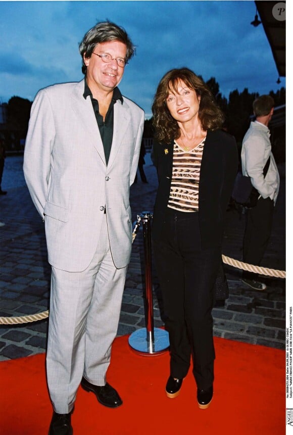 "MARIE FRANCE PISIER et son MARI Thierry Funck-Brentano 1ERE FILM "LA PIANISTE" PARIS