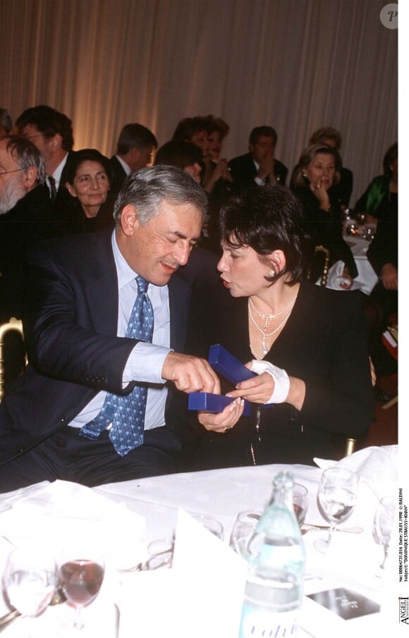 Anne Sinclair et Dominique Strauss Kahn au pavillon Ledoyen à Paris
