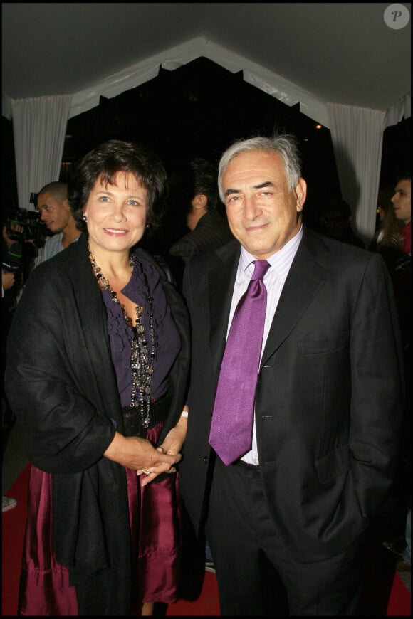 Anne Sinclair et Dominique Strauss Kahn à Paris