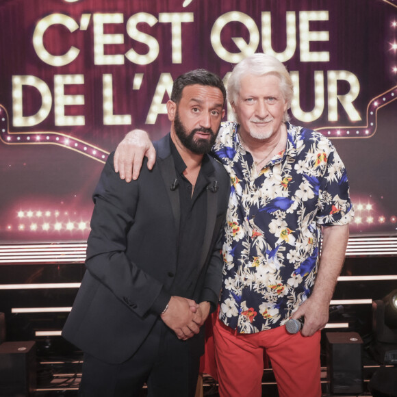 Un programme intitulé "C'est génial, c'est que de l'amour".
Exclusif - Cyril Hanouna, Patrick Sébastien - Enregistrement de l'émission "C'est génial, c'est que de l'amour", présentée par C.Hanouna et diffusée le 25 avril sur C8 © Jack Tribeca / Bestimage 