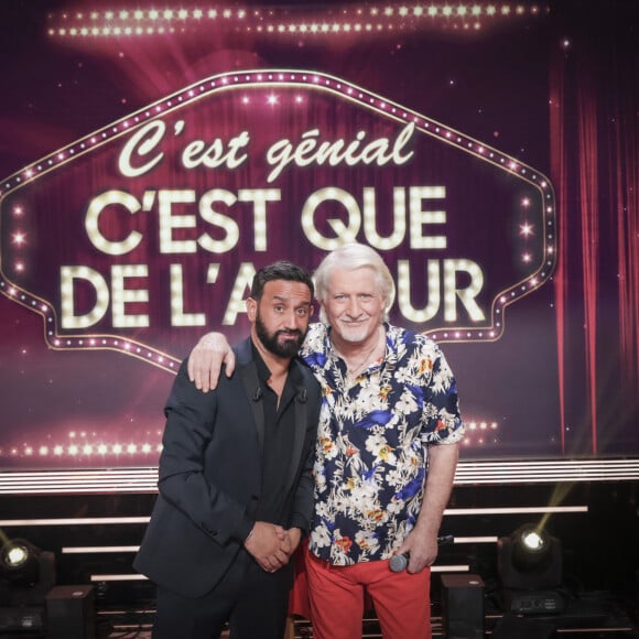 Exclusif - Cyril Hanouna, Patrick Sébastien - Enregistrement de l'émission "C'est génial, c'est que de l'amour", présentée par C.Hanouna et diffusée le 25 avril sur C8 © Jack Tribeca / Bestimage 